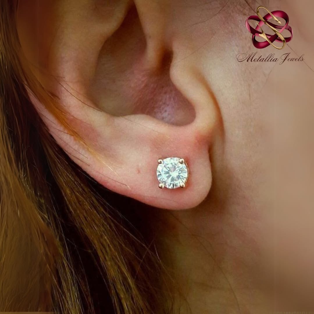 Heartbloom necklace and Stud earrings set