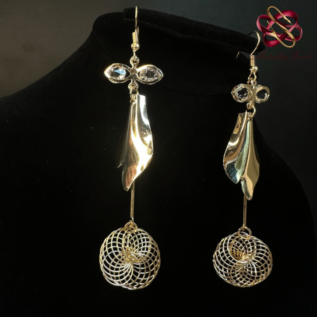 Gold Dangle Earrings