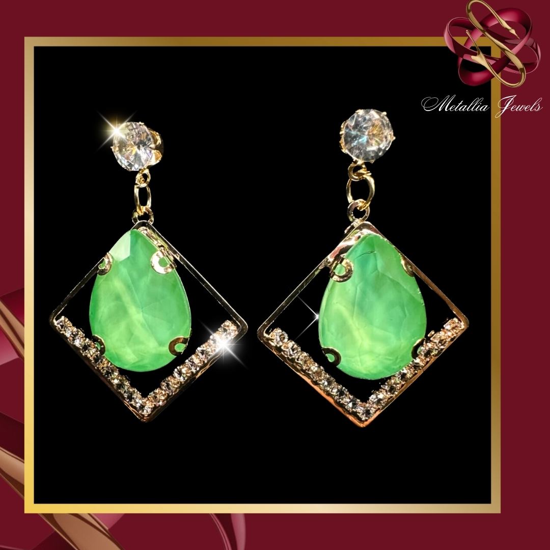 Jade Glow Earrings