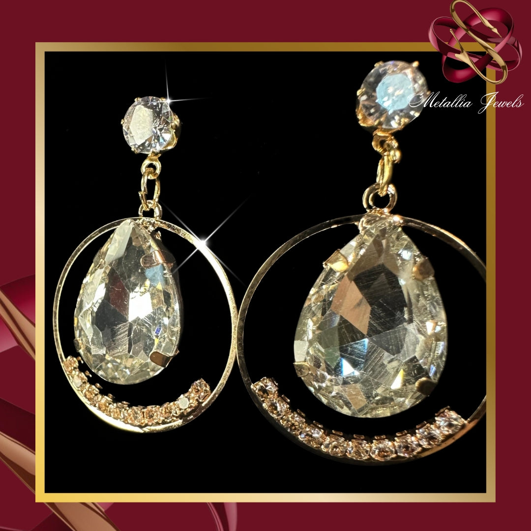 Crystal Cascade Earrings