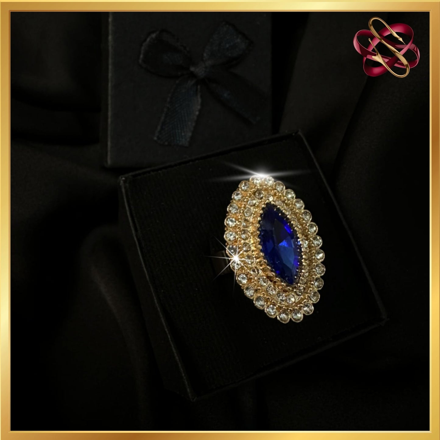 Midnight Sapphire Ring