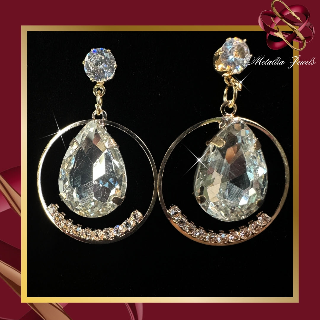 Crystal Cascade Earrings