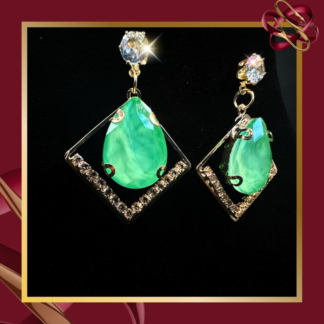 Jade Glow Earrings