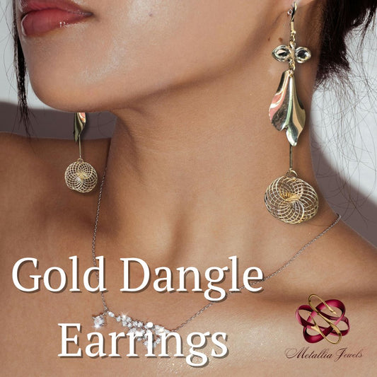 Gold Dangle Earrings