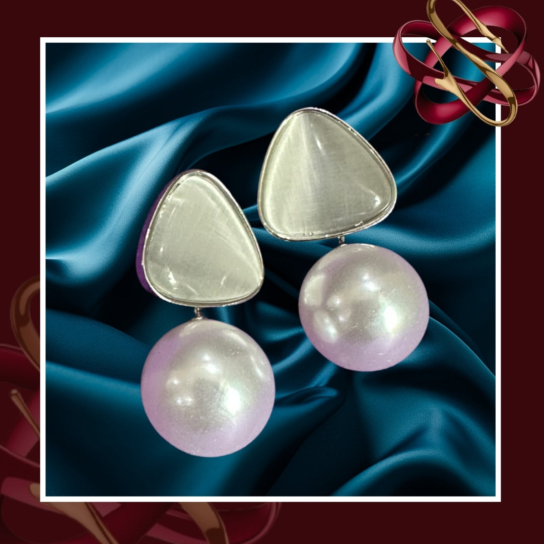 Luminous Pearl Earrings